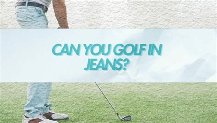 Can you golf in a shirt?