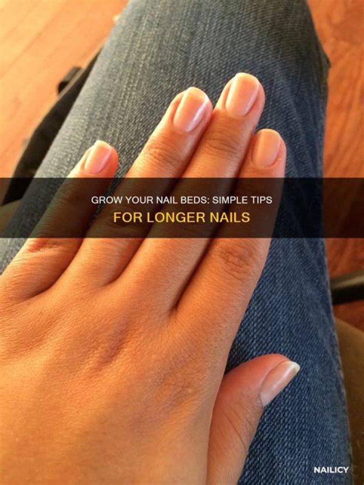 Can you grow your nail bed?