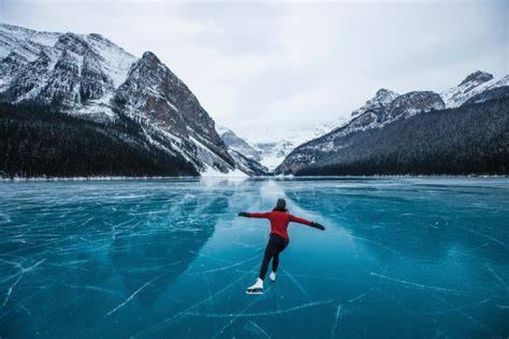 Can you ice skate on Lake Huron?