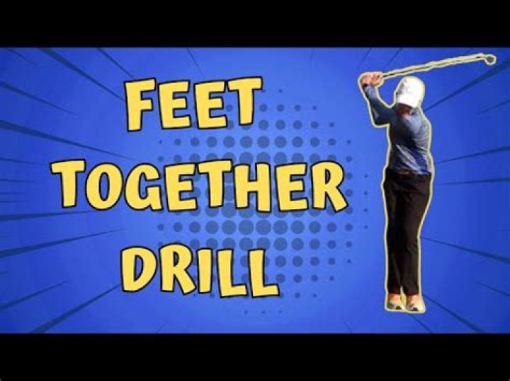 Can you play golf with your feet together?
