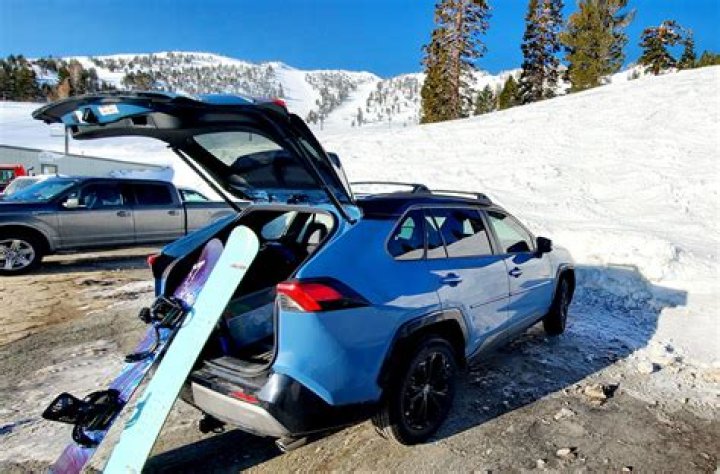 Can you put skis in a Thule?