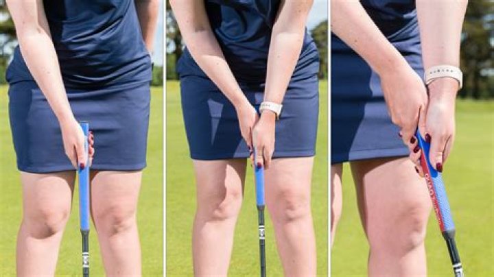 Can you putt with the ball between your legs?