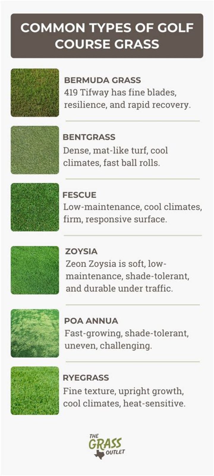 Can you remove grass in golf?
