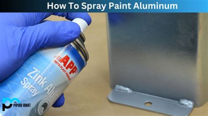 Can you spray lacquer on aluminum?
