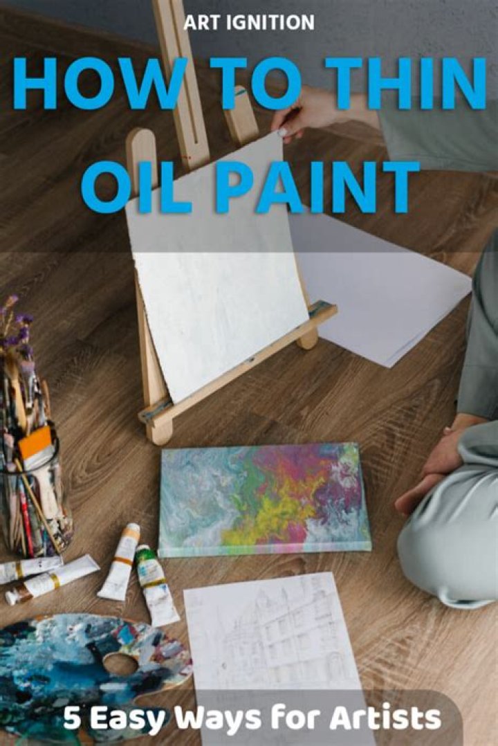 Can you thin oil paint with baby oil?