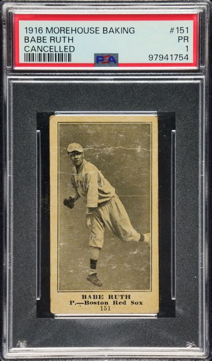 Did Babe Ruth have a baseball card?