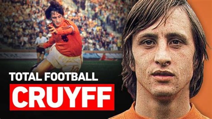 Did Cruyff invent total football?