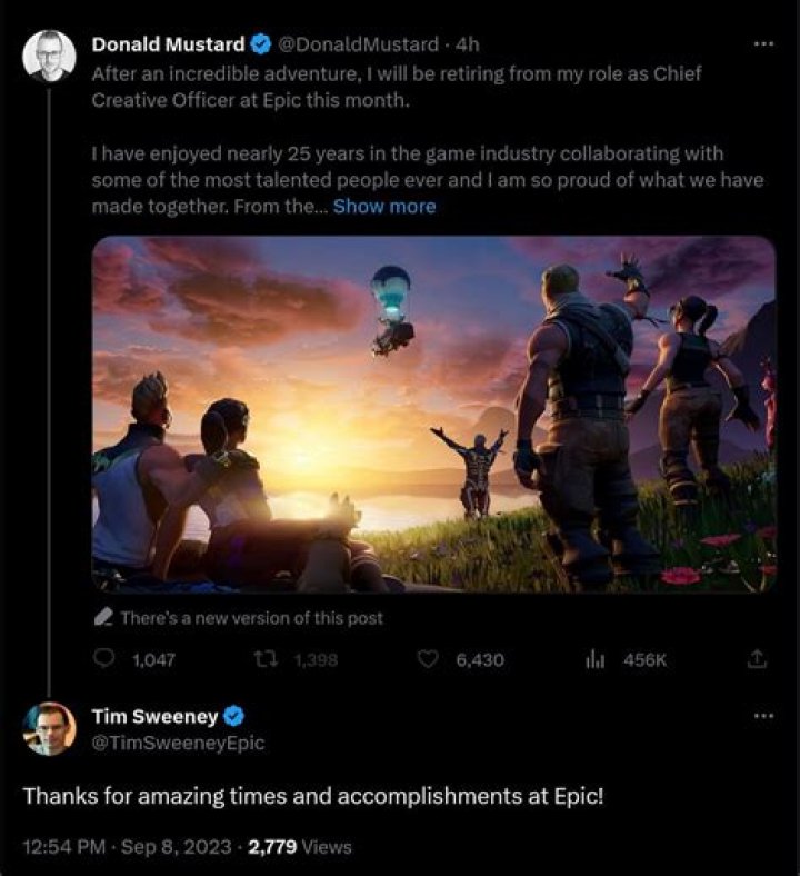 Did Donald Mustard create Fortnite?