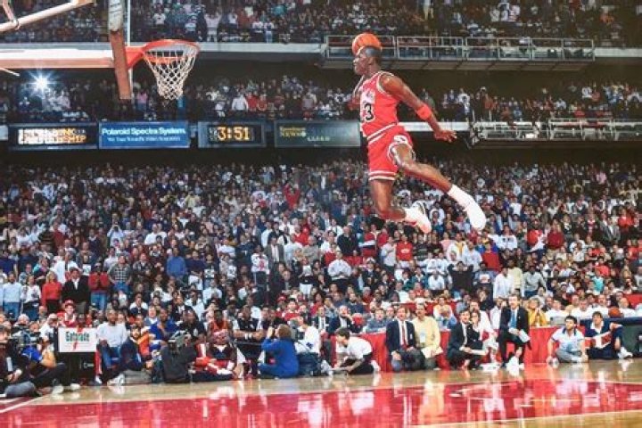 Did Michael Jordan really jump from the free-throw line?