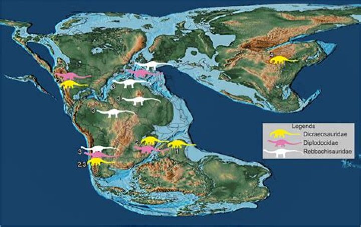 Did the dinosaurs live on Pangea?