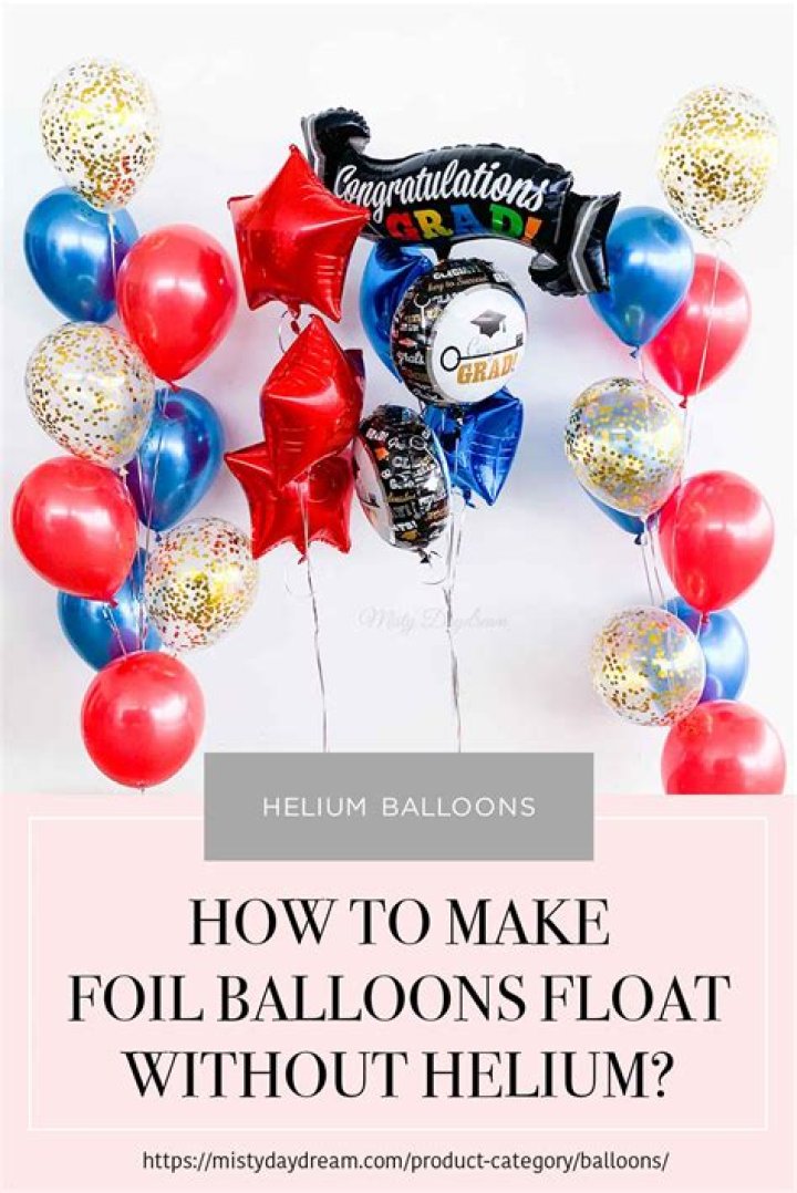 Do air filled balloons float?