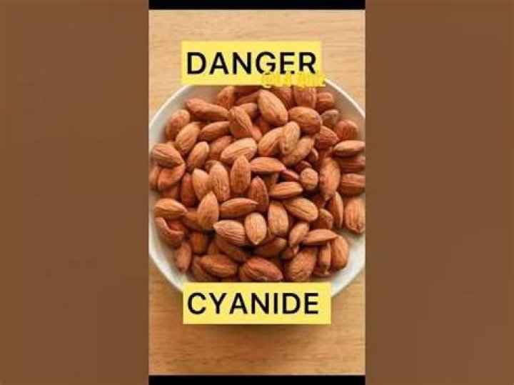 Do almonds contain cyanide?