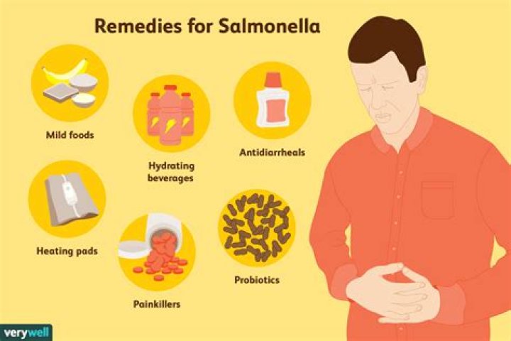 Do antibiotics help with Salmonella?