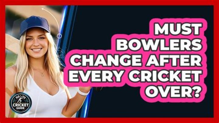 Do bowlers change sides after every over?