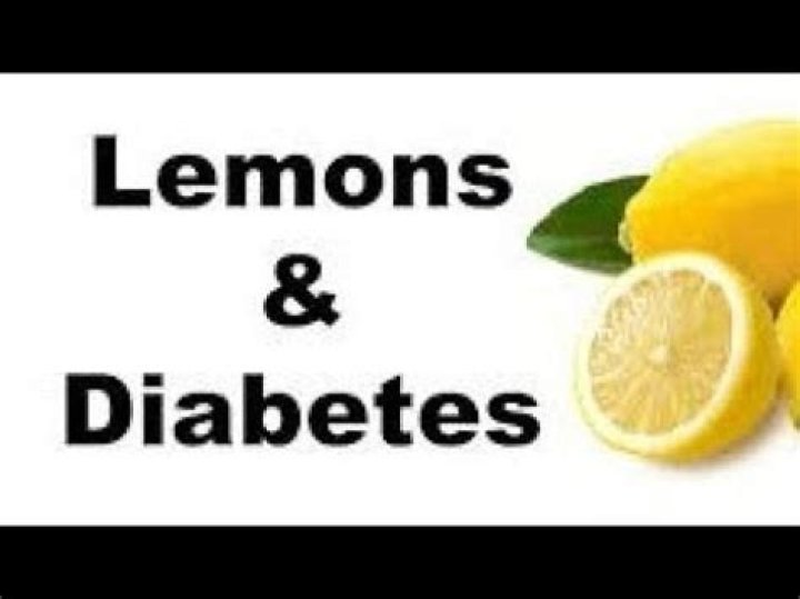 Do lemons lower blood sugar?