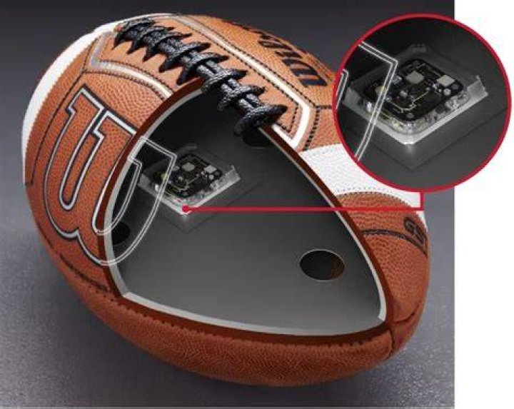 Do NFL balls have trackers?