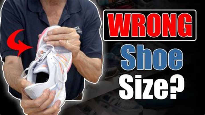 Do people wear wrong size shoes?