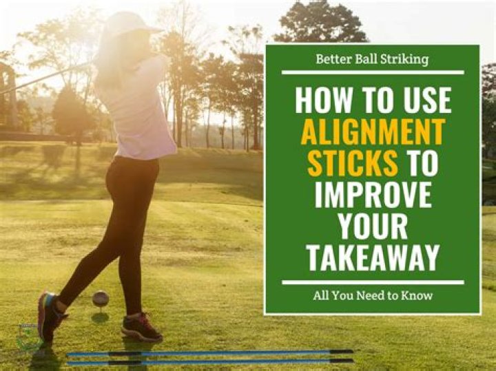 Do pros use alignment sticks?