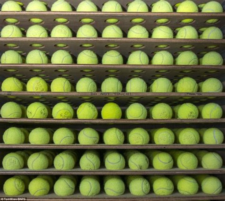 Do they reuse tennis balls at Wimbledon?