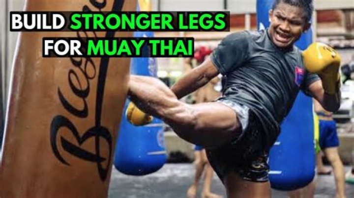 Do you need big legs for Muay Thai?