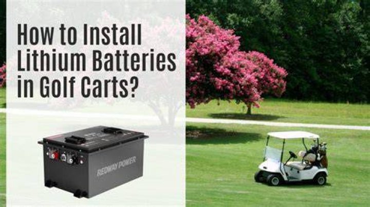 Do you need to charge brand new golf cart batteries?