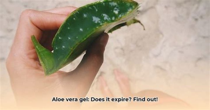 Does aloe vera gel go bad?