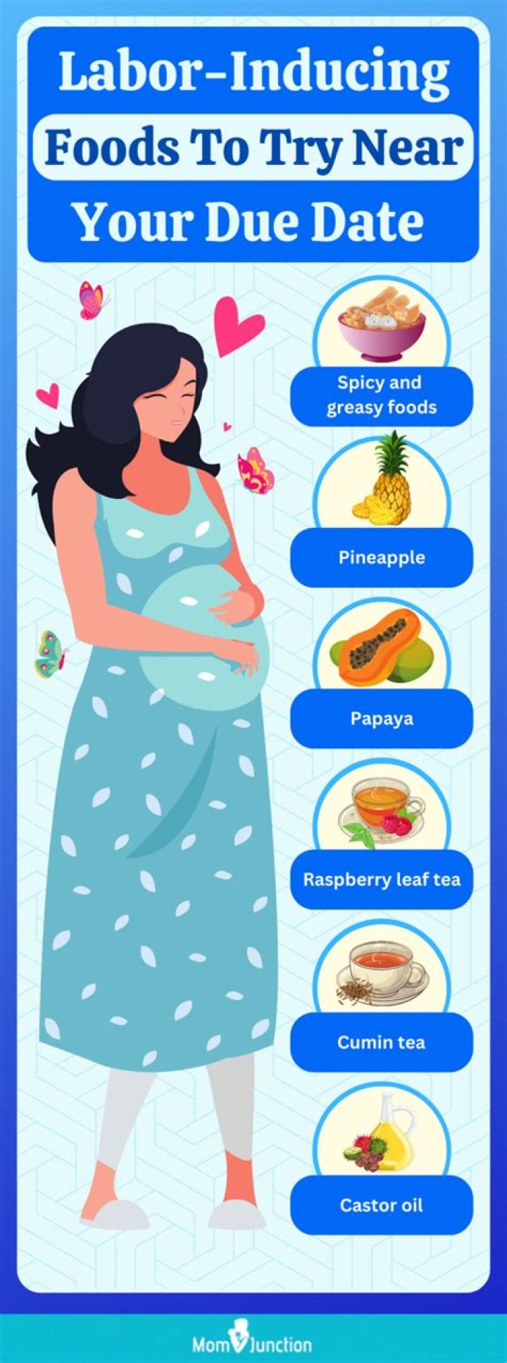 Does banana help to induce labour?