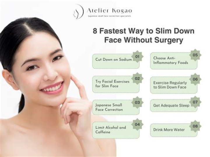 Does biking slim your face?