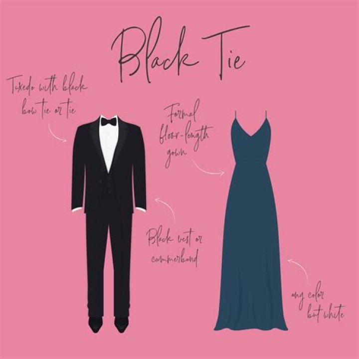 Does black tie have to be floor-length?
