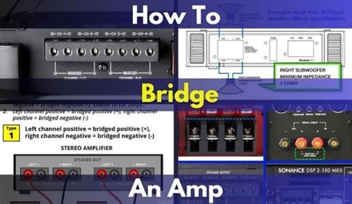 Does bridging an amp affect sound quality?