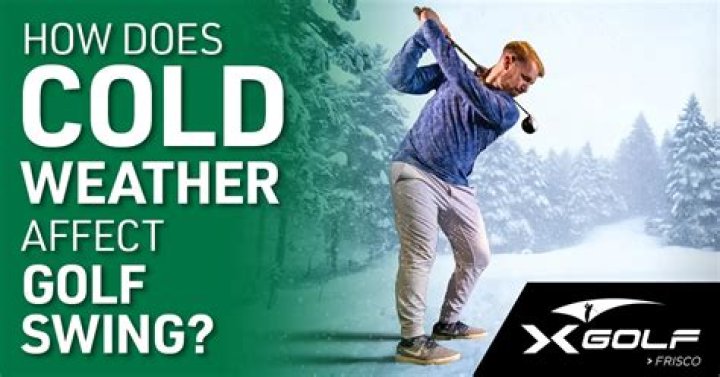 Does cold weather affect golf swing?
