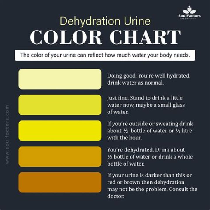 Does dehydration cause strong smelling urine?