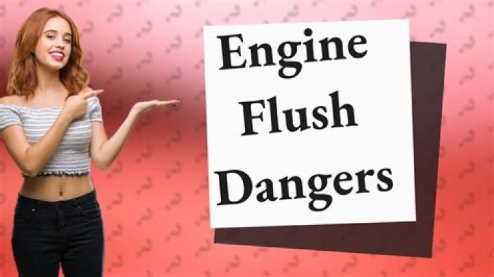 Does engine flush damage seals?