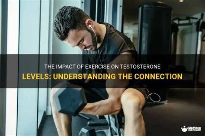 Does exercise increase testosterone?