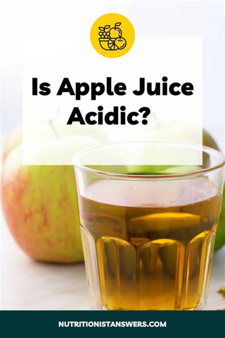 Does fruit juice make urine acidic?