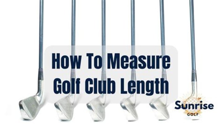 Does golf club length matter?