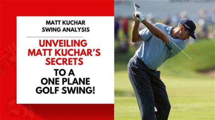 Does Matt Kuchar have a flat swing?