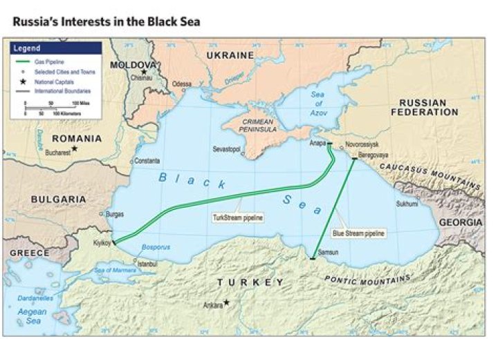 Does Russia have access to Black Sea?