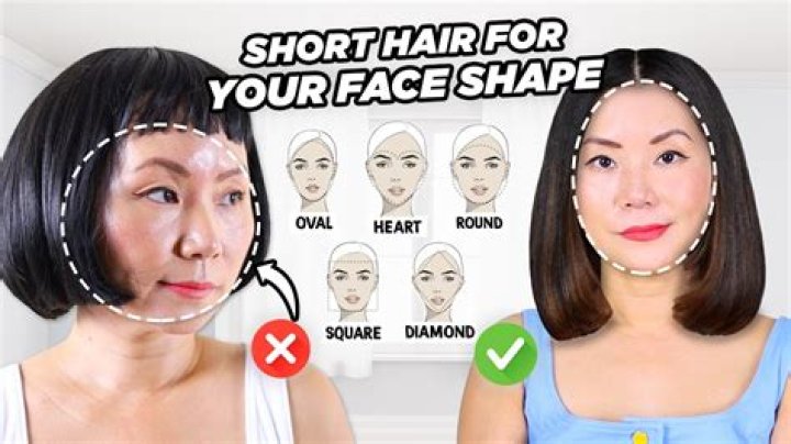 Does shorter hair make you look thinner?