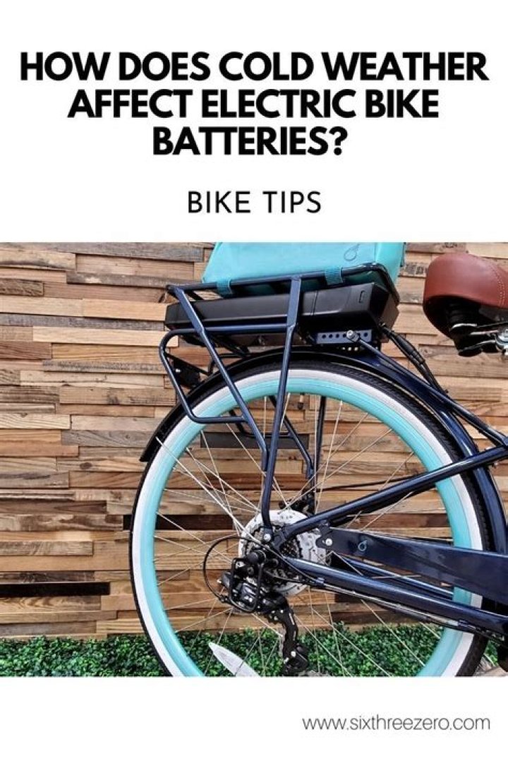 Does the cold affect ebike batteries?