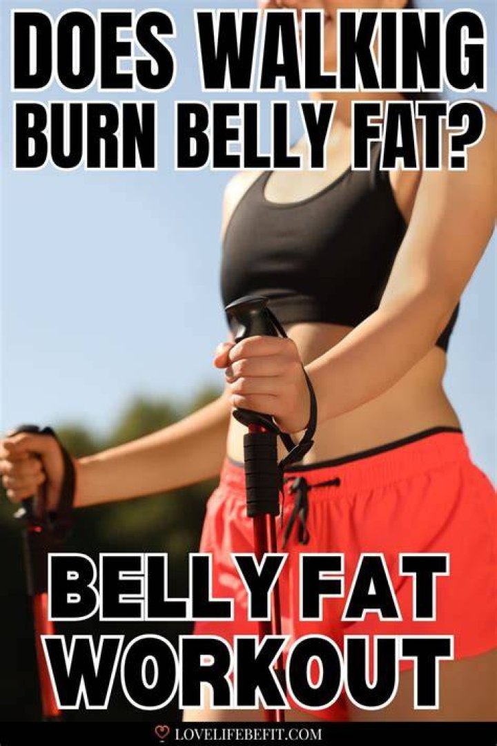 Does walking reduce belly fat?