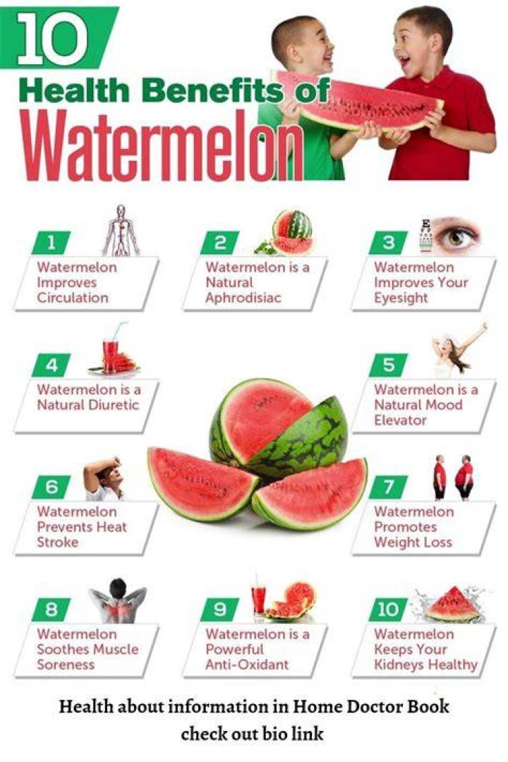 Does watermelon help with swelling?