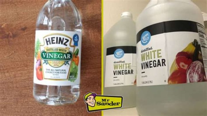 Does white vinegar help with pH balance?