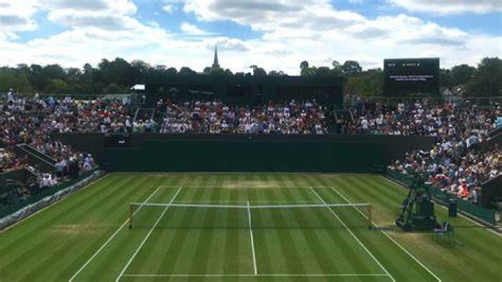 Does Wimbledon courts get used during the year?