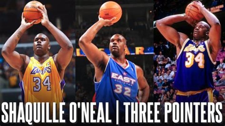 Has Shaq made a 3 pointer?