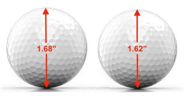 How big around is a golf ball?