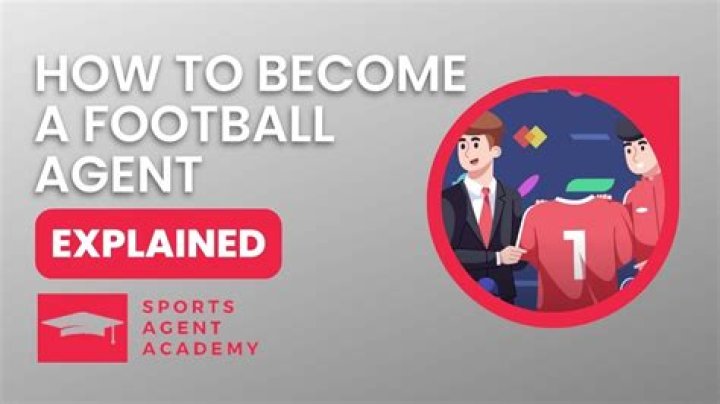 How can I be a football agent?