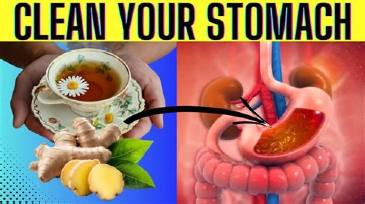 How can I clear my stomach naturally in the morning?