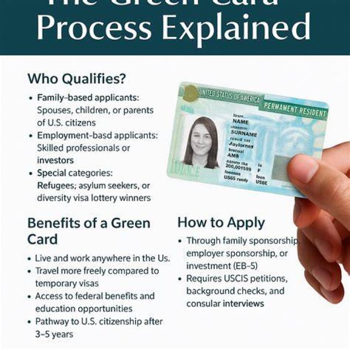 How can I get a green card by myself?