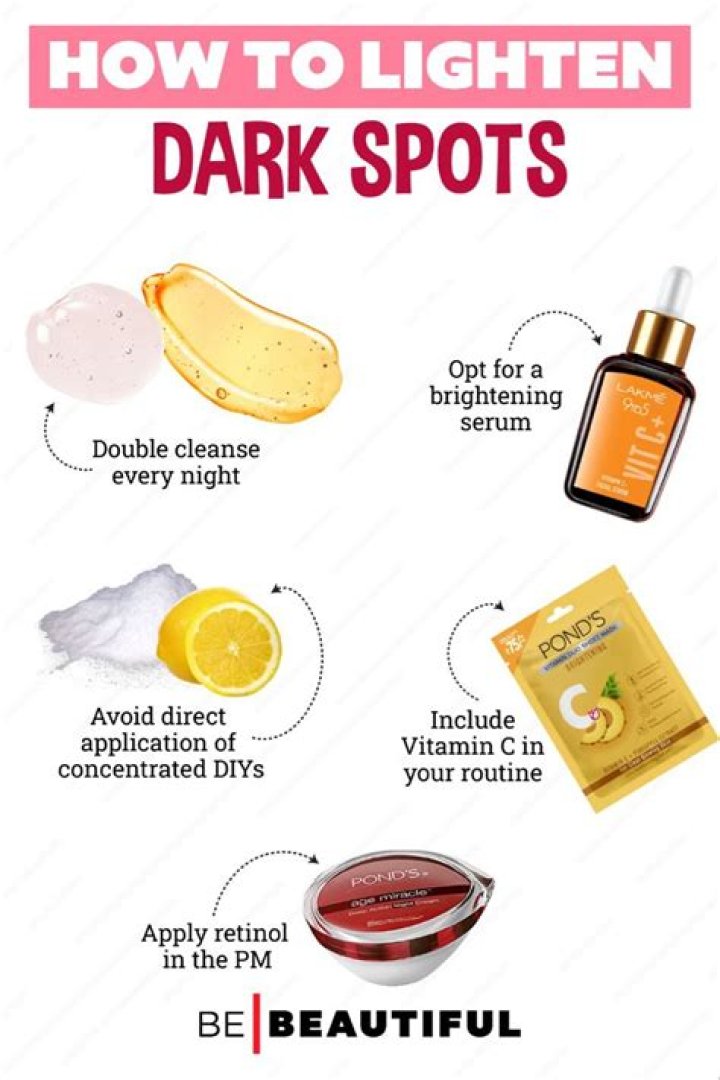 How can I get rid of dark spots in a week naturally?